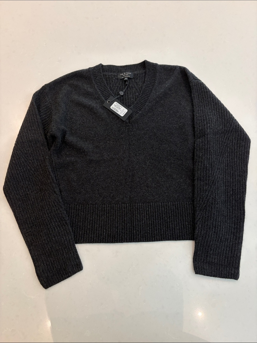 Rag & bone 100% cashmere v neck sweater Sz M